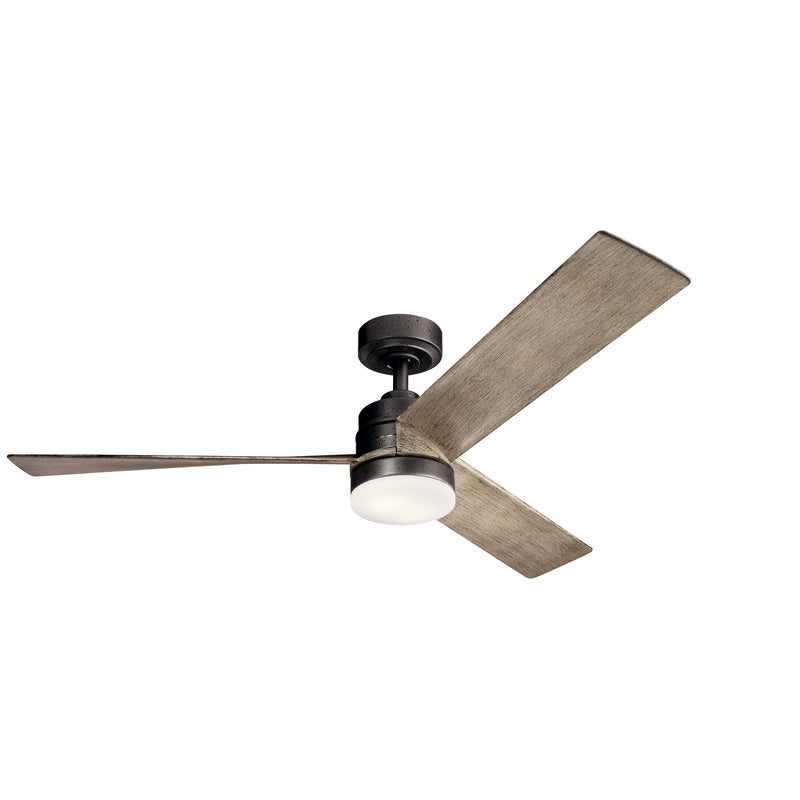 Kichler 300275AVI 52" Ceiling Fan, Anvil Iron