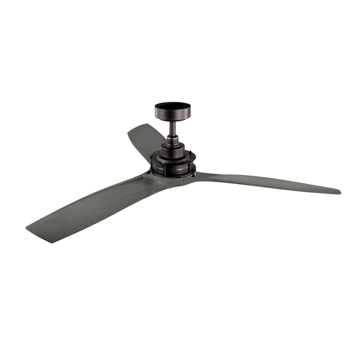 Kichler 300356AVI 56" Ceiling Fan, Anvil Iron
