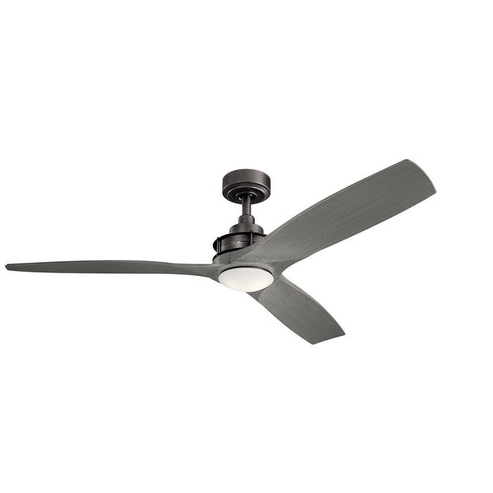 Kichler 300356AVI 56" Ceiling Fan, Anvil Iron