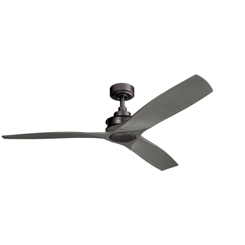 Kichler 300356AVI 56" Ceiling Fan, Anvil Iron
