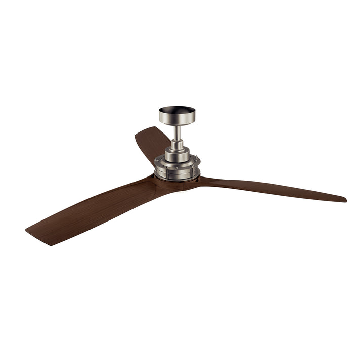 Kichler 300356NI 56" Ceiling Fan, Brushed Nickel