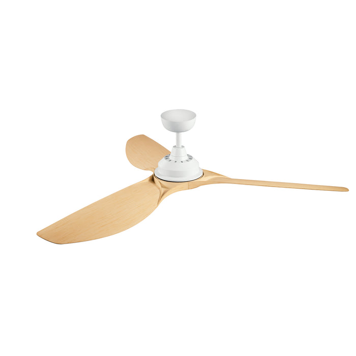 Kichler 300365MWH 65" Ceiling Fan, Matte White
