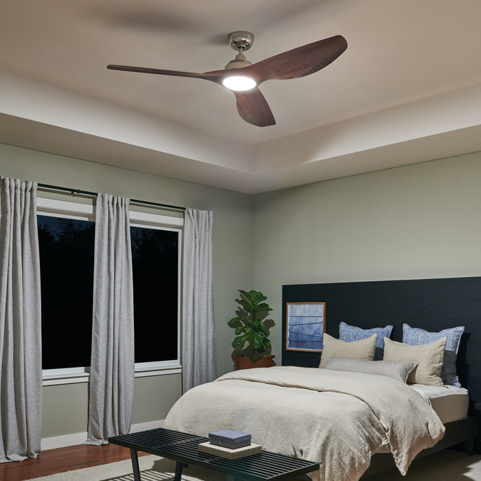 Kichler 300365PN 65" Ceiling Fan, Polished Nickel