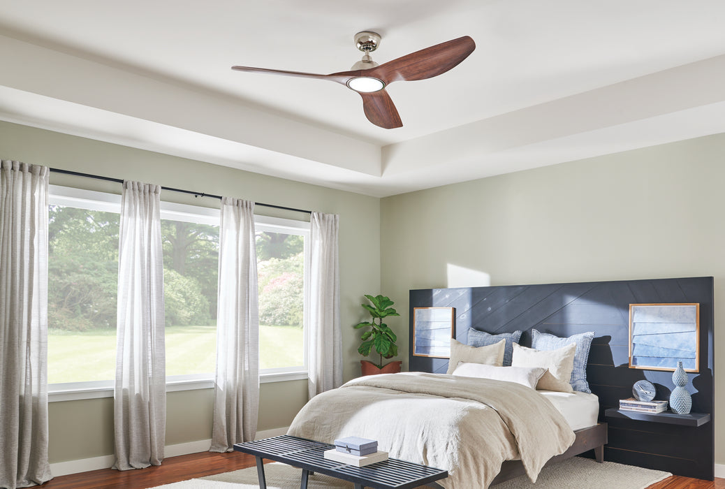 Kichler 300365PN 65" Ceiling Fan, Polished Nickel