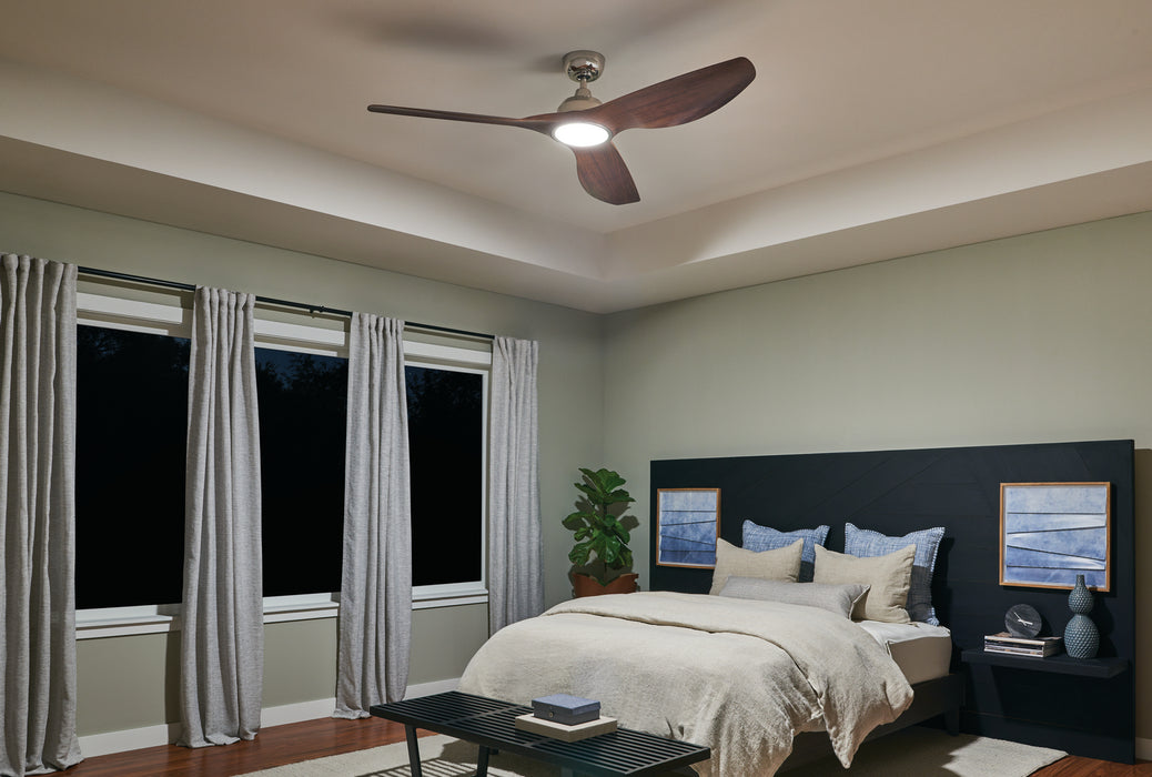 Kichler 300365PN 65" Ceiling Fan, Polished Nickel