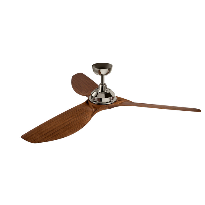 Kichler 300365PN 65" Ceiling Fan, Polished Nickel