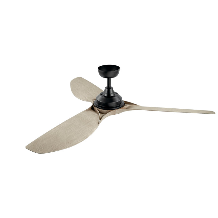 Kichler 300365SBK 65" Ceiling Fan, Satin Black