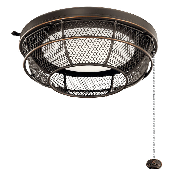 Kichler 380952OZ LED Fan Light Kit, Olde Bronze