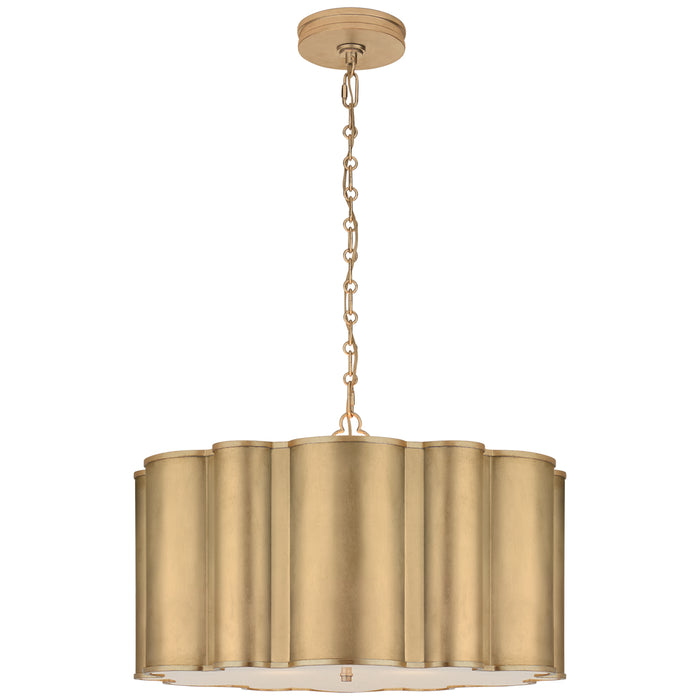 Visual Comfort Signature AH 5215G-FA Four Light Pendant, Gild