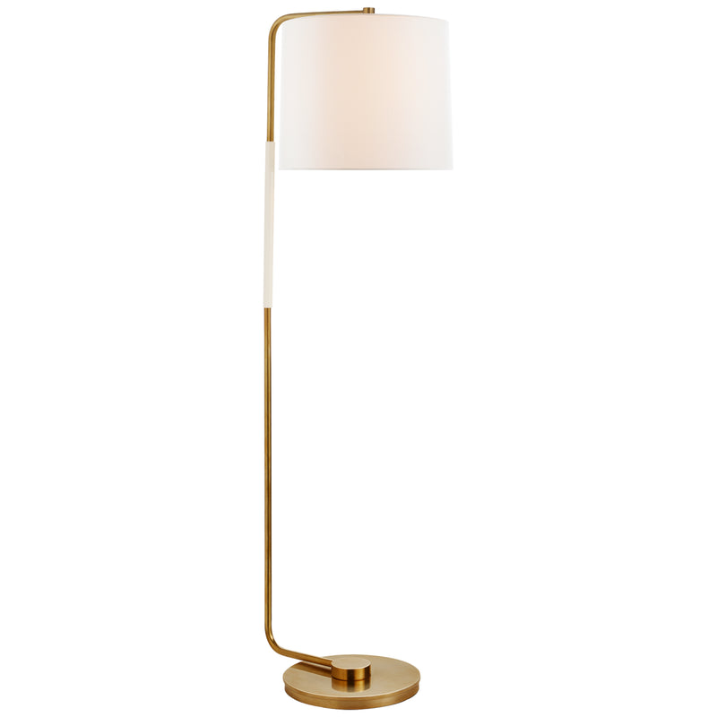 Visual Comfort Signature BBL 1070SB-L One Light Floor Lamp, Soft Brass