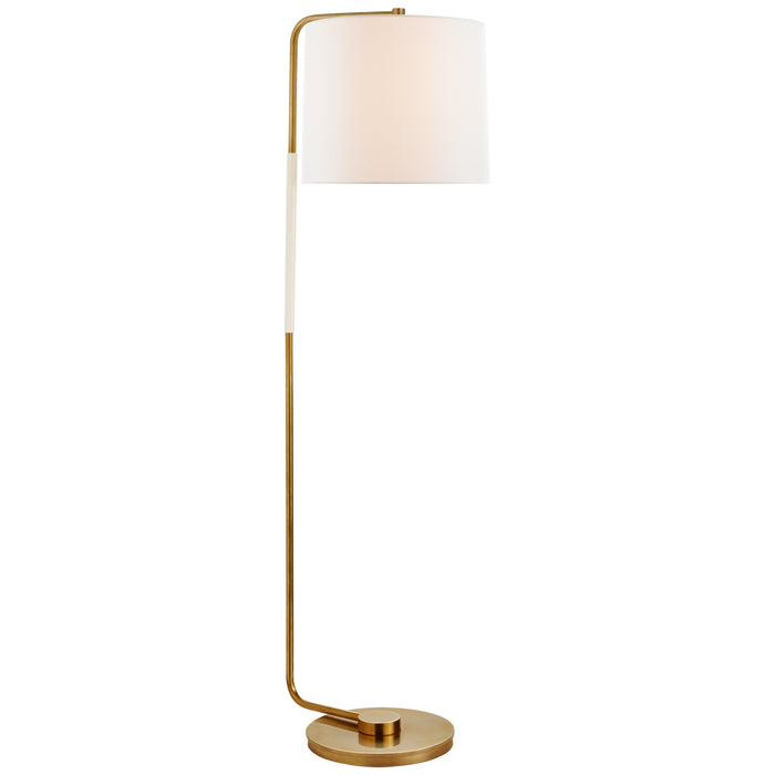 Visual Comfort Signature BBL 1070SB-L One Light Floor Lamp, Soft Brass
