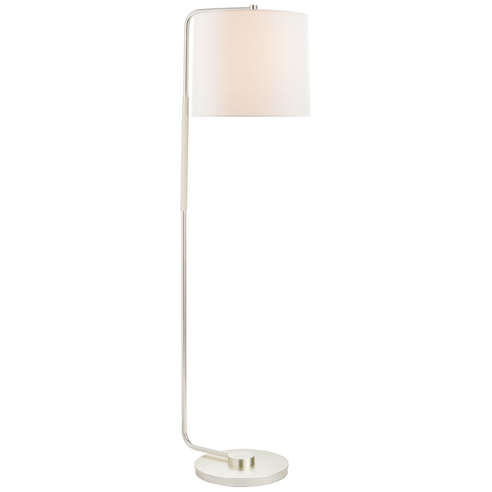 Visual Comfort Signature BBL 1070SS-L One Light Floor Lamp, Soft Silver