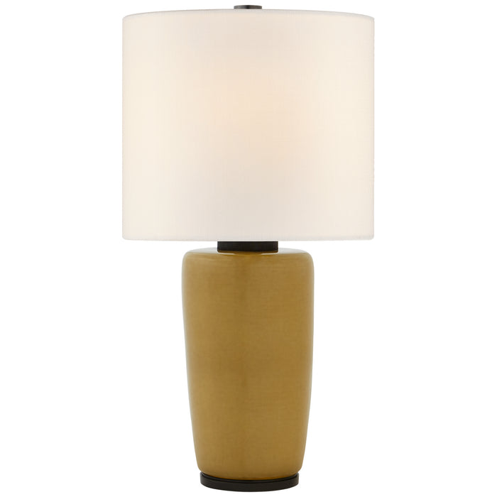 Visual Comfort Signature BBL 3601DKM-L One Light Table Lamp, Dark Moss