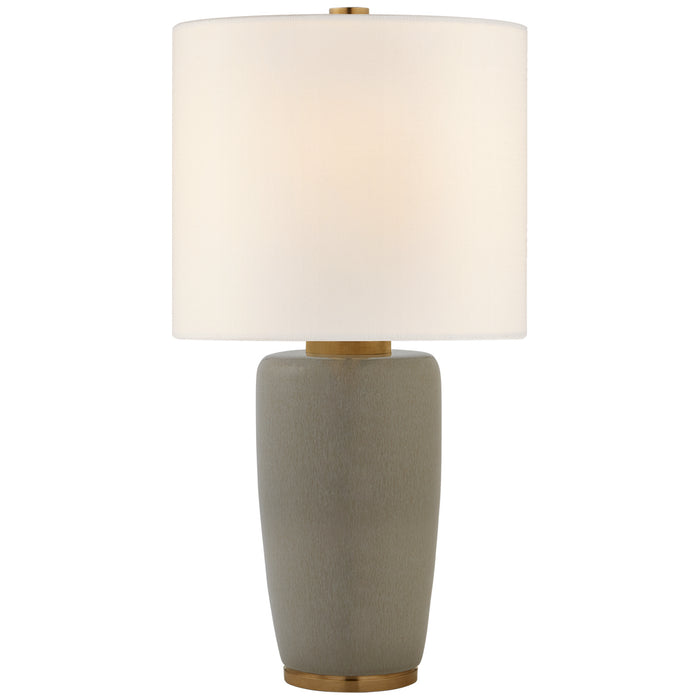 Visual Comfort Signature BBL 3601SHG-L One Light Table Lamp, Shellish Gray