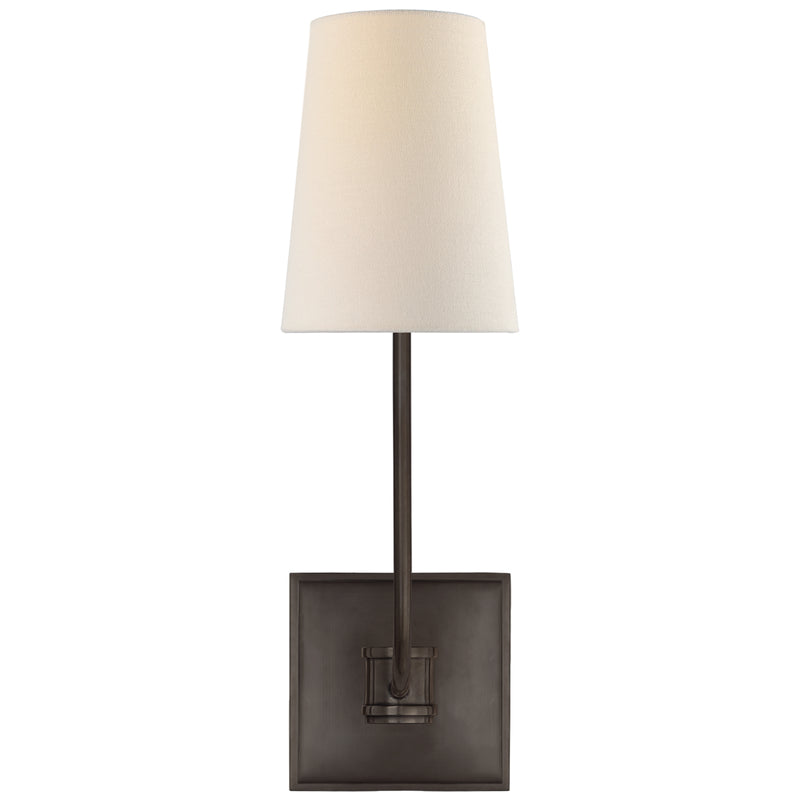 Visual Comfort Signature CHD 2620BZ-L One Light Wall Sconce, Bronze