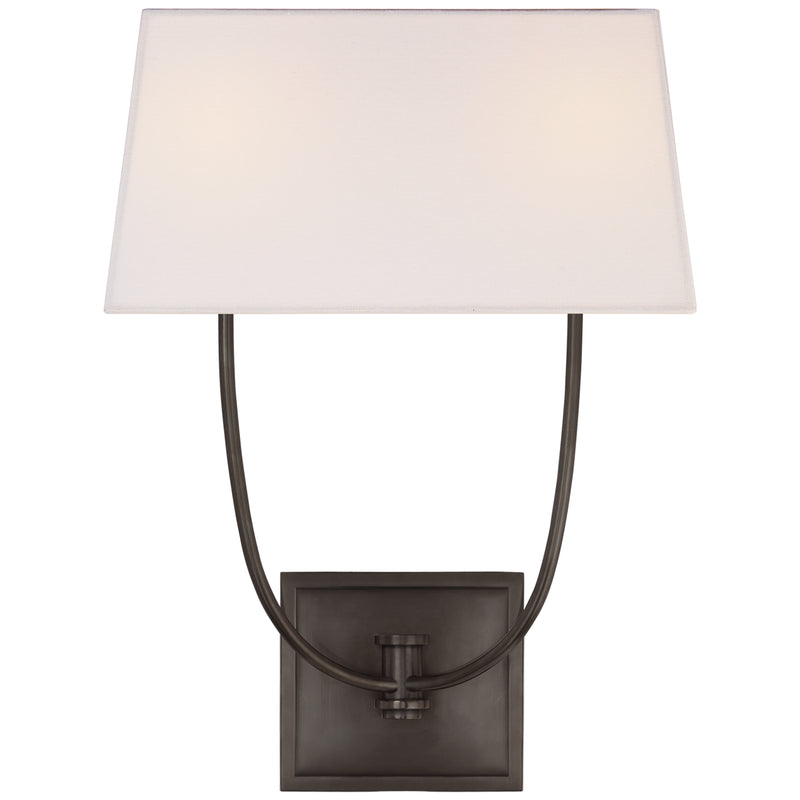Visual Comfort Signature CHD 2621BZ-L Two Light Wall Sconce, Bronze
