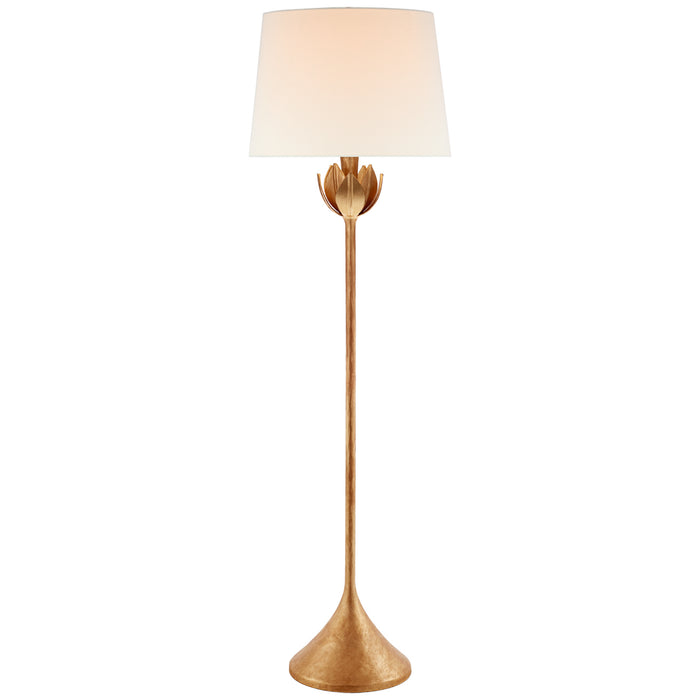 Visual Comfort Signature JN 1002AGL-L One Light Floor Lamp, Antique Gold Leaf
