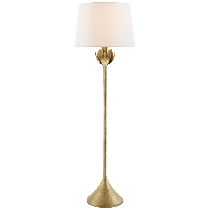 Visual Comfort Signature JN 1002AGL-L One Light Floor Lamp, Antique Gold Leaf