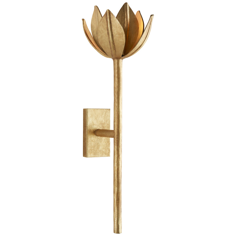 Visual Comfort Signature JN 2002AGL One Light Wall Sconce, Antique Gold Leaf