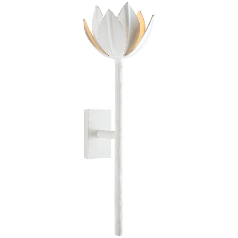 Visual Comfort Signature JN 2002PW One Light Wall Sconce, Plaster White