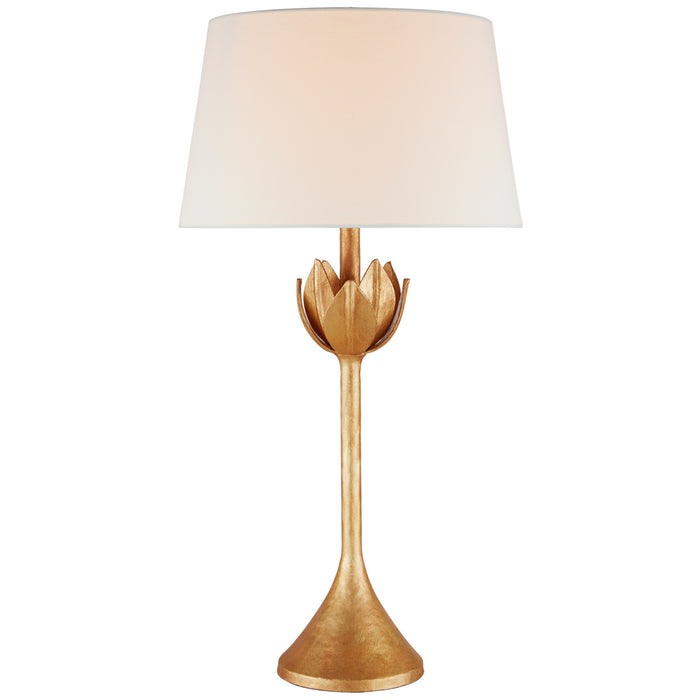 Visual Comfort Signature JN 3002AGL-L One Light Table Lamp, Antique Gold Leaf