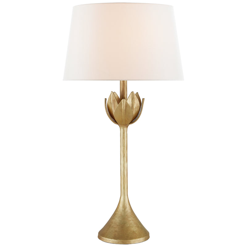 Visual Comfort Signature JN 3002AGL-L One Light Table Lamp, Antique Gold Leaf
