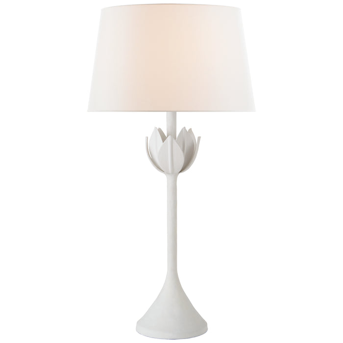 Visual Comfort Signature JN 3002PW-L One Light Table Lamp, Plaster White
