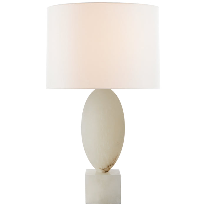 Visual Comfort Signature JN 3903ALB-L One Light Table Lamp, Alabaster