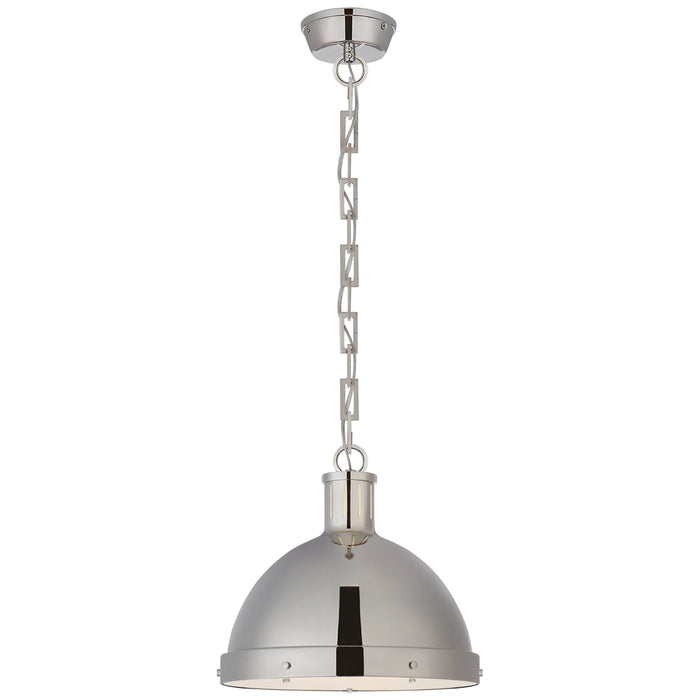 Visual Comfort Signature TOB 5069PN Two Light Pendant, Polished Nickel