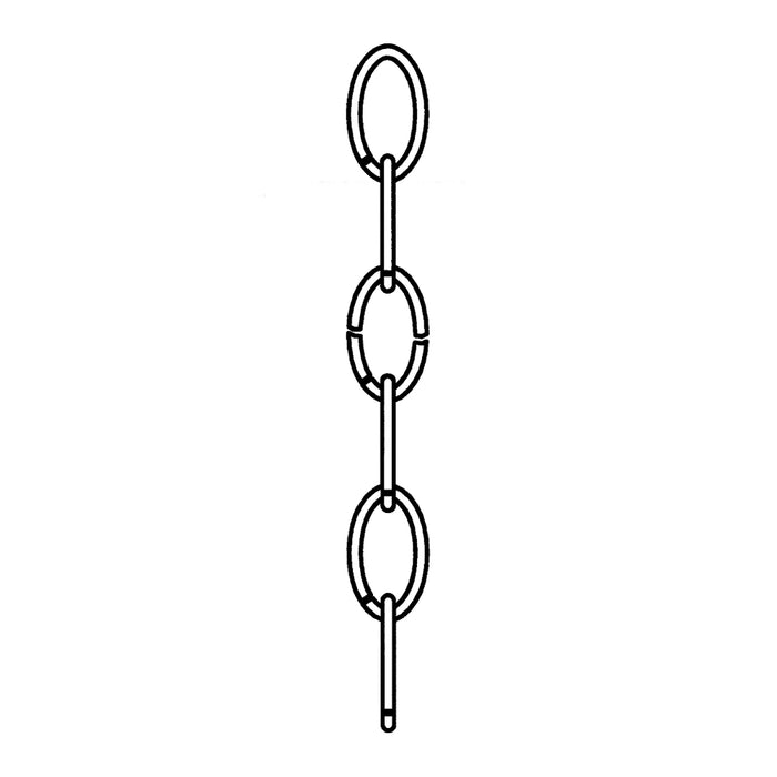 Generation Lighting 9100-839 Decorative Chain, Blacksmith