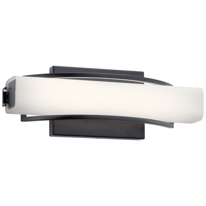 Kichler 84128 LED Wall Sconce, Matte Black