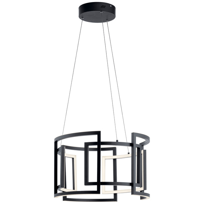 Kichler 84133 LED Chandelier, Black