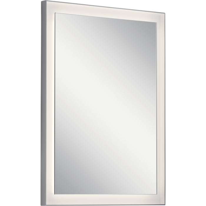 Kichler 84168 LED Mirror, Matte Silver