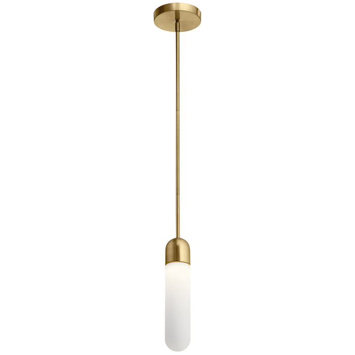 Kichler 84196 LED Mini Pendant, Champagne Gold