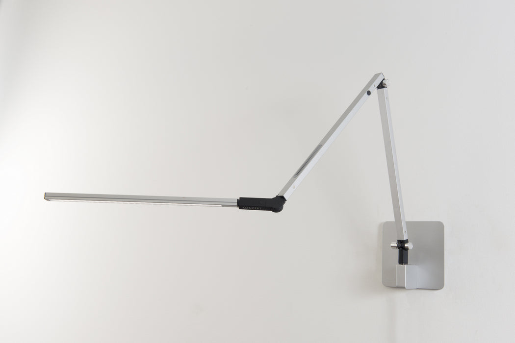 Koncept AR3000-CD-SIL-HWS LED Desk Lamp, Silver