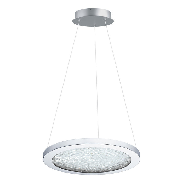Eglo USA 203451A LED Pendant, Chrome