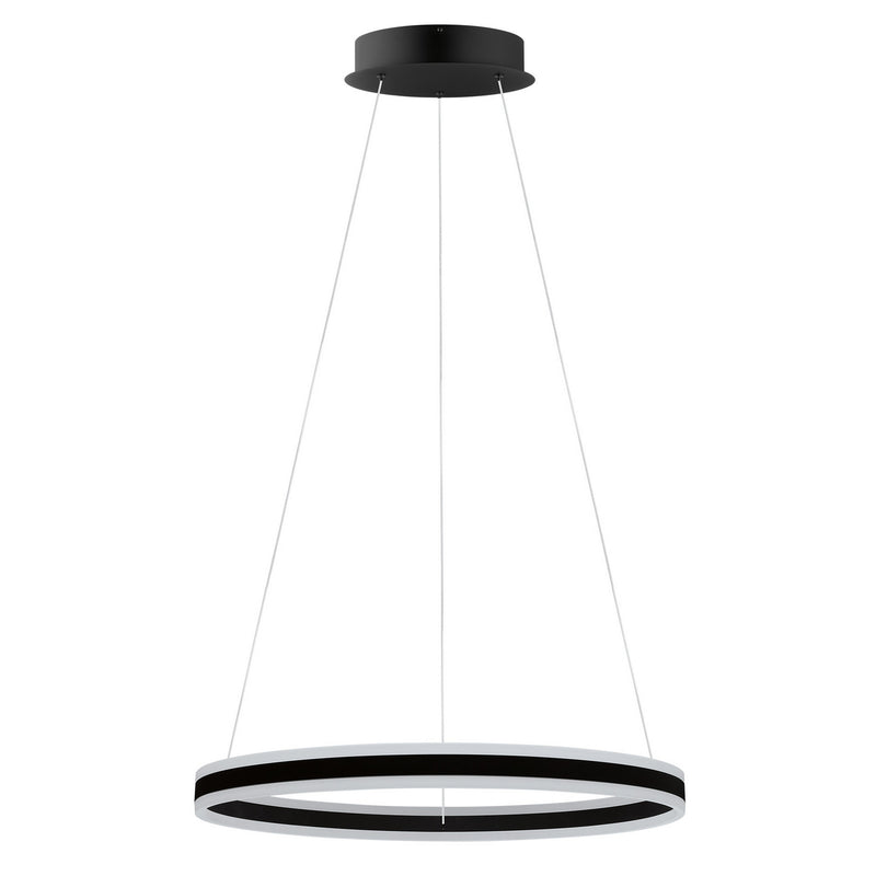 Eglo USA 203649A LED Pendant, Black/White