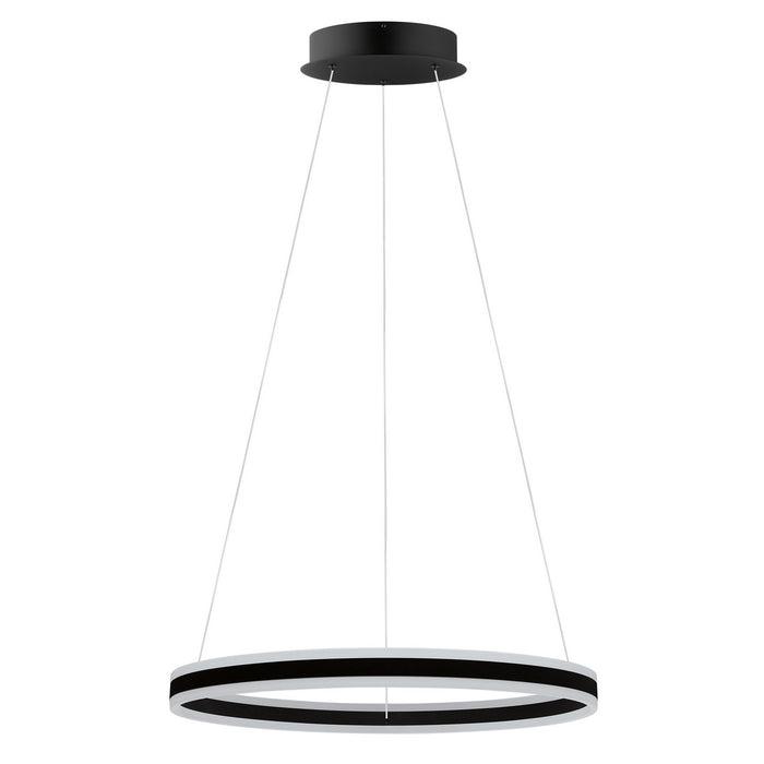 Eglo USA 203649A LED Pendant, Black/White