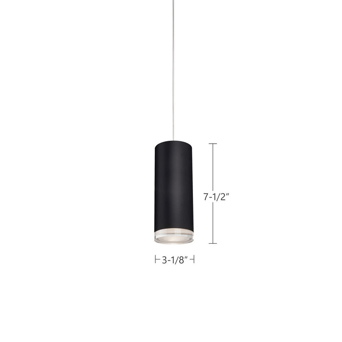 Kuzco Lighting 401431BK-LED LED Pendant, Black