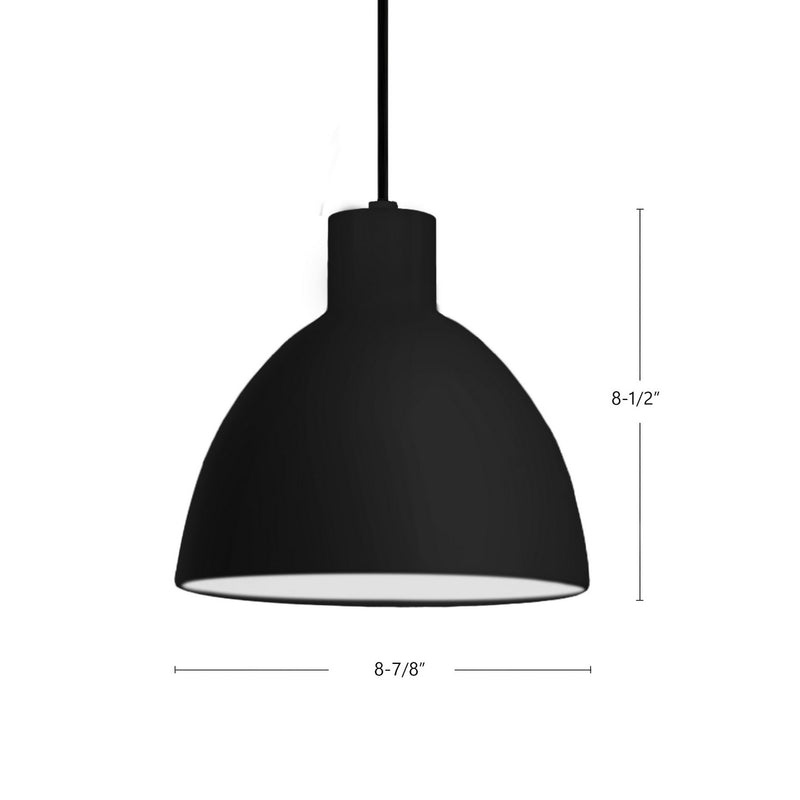 Kuzco Lighting PD1709-BK LED Pendant, Black