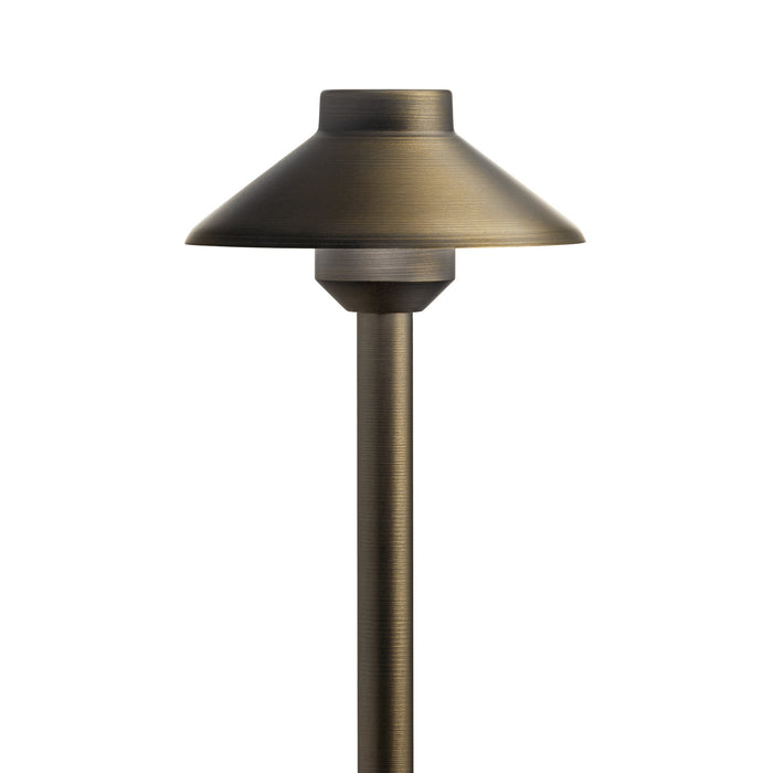 Kichler 15821CBR27 LED Path Light, Centennial Brass