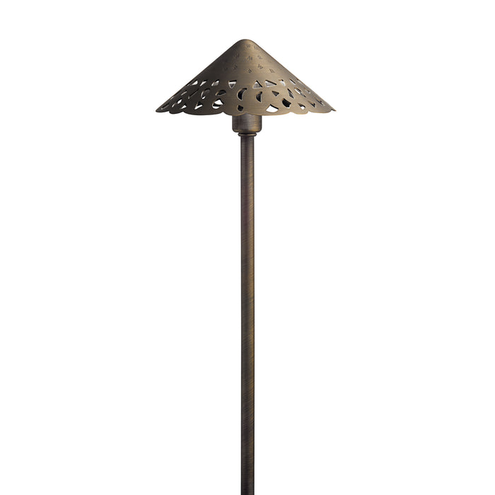 Kichler 15871CBR30 LED Path Light, Centennial Brass