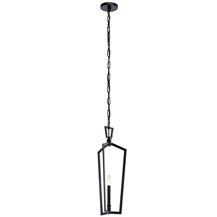 Kichler 43497BK One Light Pendant, Black