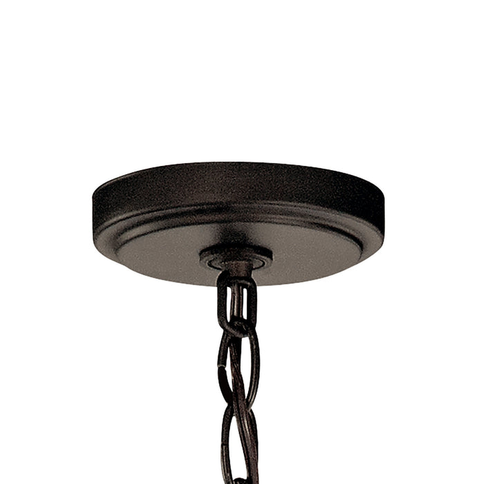 Kichler 44034OZ Three Light Chandelier, Olde Bronze
