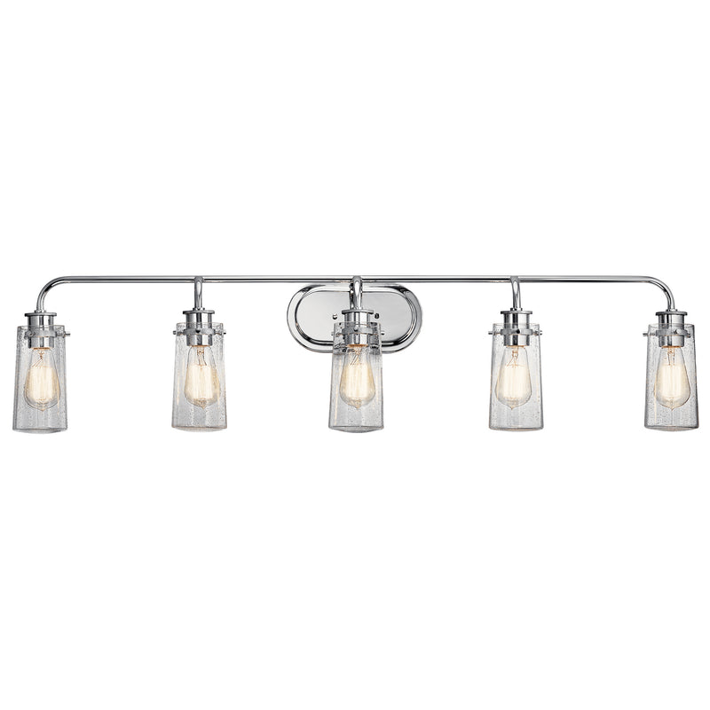 Kichler 45461CH Five Light Bath, Chrome