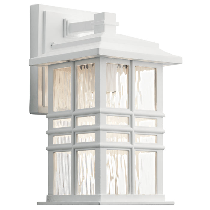 Kichler 49829WH One Light Outdoor Wall Mount, White
