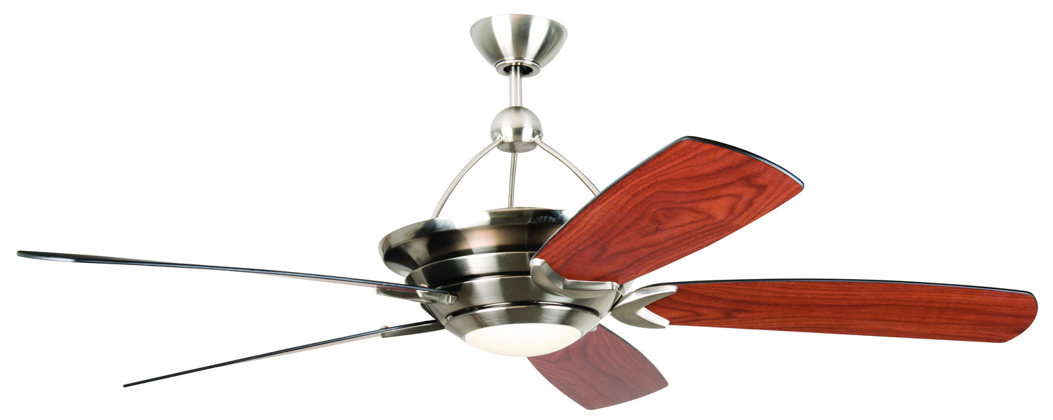 Craftmade VS60BNK5-LED 60"Ceiling Fan, Brushed Polished Nickel