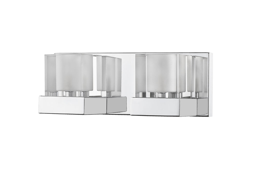 Z-Lite 467-2V-CH Two Light Vanity, Chrome