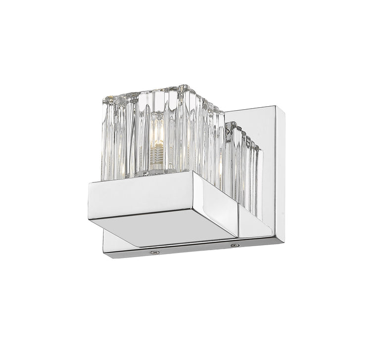 Z-Lite 468-1S-CH One Light Wall Sconce, Chrome