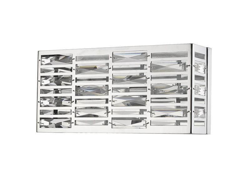 Z-Lite 470-2V-CH Two Light Vanity, Chrome